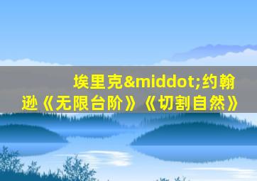 埃里克·约翰逊《无限台阶》《切割自然》