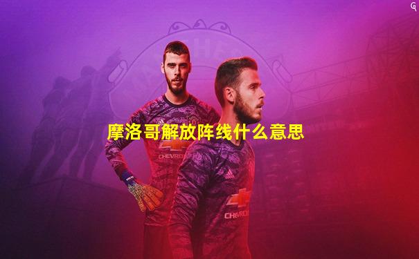 摩洛哥解放阵线什么意思