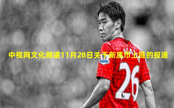 中视网文化频道11月28日关于新质币上链的报道