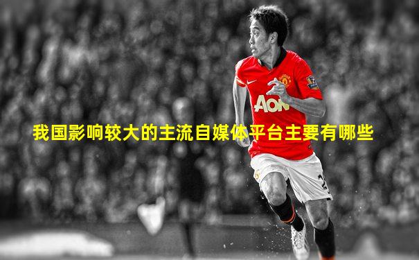 我国影响较大的主流自媒体平台主要有哪些