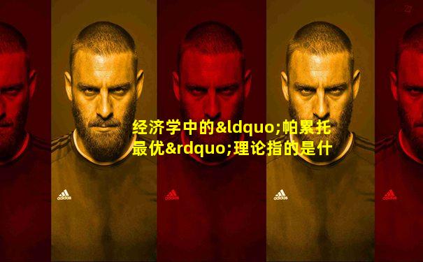 经济学中的“帕累托最优”理论指的是什么情况